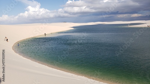 Where sand meets water and time slows down. Lençóis Maranhenses: Between crystal-clear lagoons and endless dunes