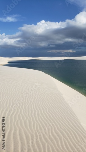 Where sand meets water and time slows down. Lençóis Maranhenses: Between crystal-clear lagoons and endless dunes