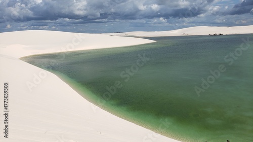 Where sand meets water and time slows down. Lençóis Maranhenses: Between crystal-clear lagoons and endless dunes
