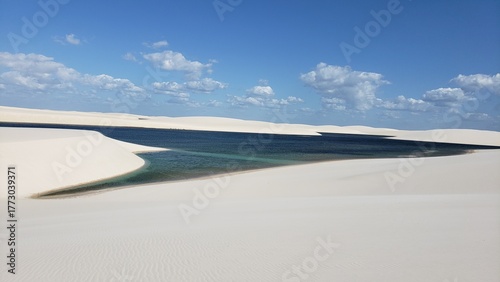 Where sand meets water and time slows down. Lençóis Maranhenses: Between crystal-clear lagoons and endless dunes