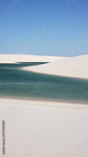 Where sand meets water and time slows down. Lençóis Maranhenses: Between crystal-clear lagoons and endless dunes