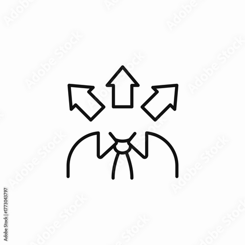 decision making options icon sign vector