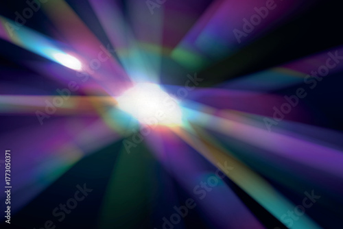 Transparent light refraction pattern for adding effects to backgrounds and objects. Holographic falling confetti glitters isolated on transparent background. Vector illustration.