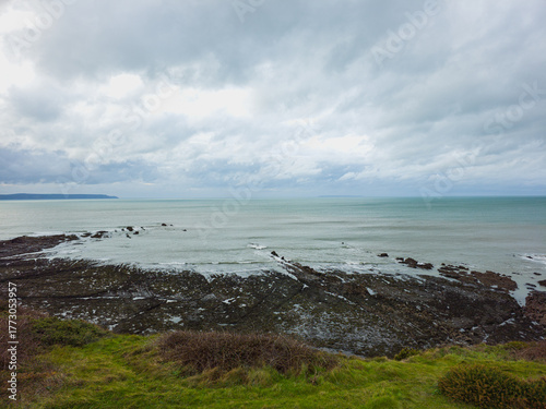 coastal view of the sea