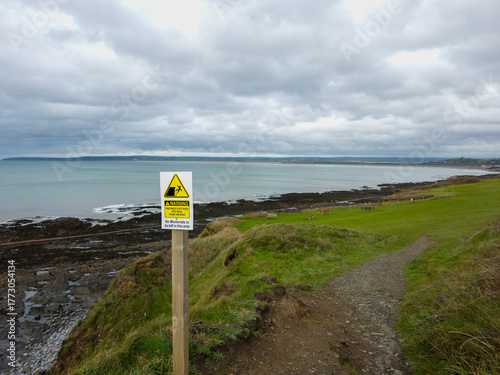 sign on the coast
