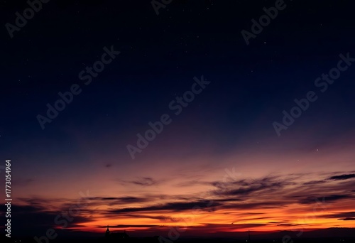 sunset over the ocean
