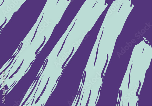 Fondo morado con trazo de pincel azul claro