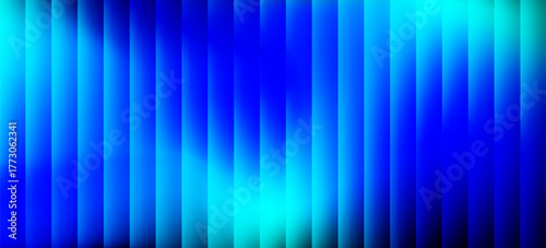 Neon Light Effect Stripes Abstract Background. Futuristic Glowing Vertical Bars. Modern Digital Glitch and Sound Wave Design for Banner, Poster, Presentation, Wallpaper, or Web.
