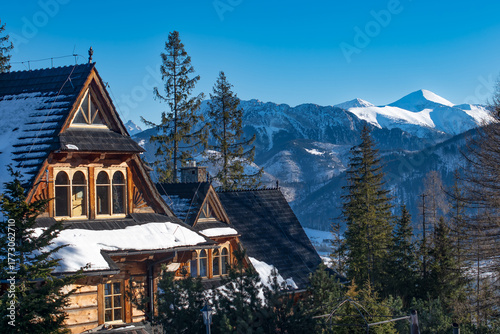 mountain houses in Zakopane