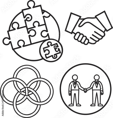 Christmas gift boxes and tree vector illustration set design