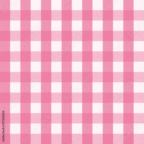pink and white checkered pattern