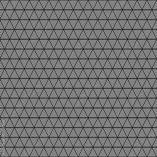 White diagonal mini lines on black background. Seamless surface pattern design with linear ornament. Slanted strokes wallpaper. Hash stroke motif. Digital paper with angled stripes for print. Vector.