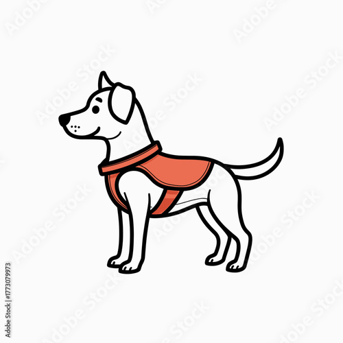 Sketch of a cloud with rain falling over rolling hills  