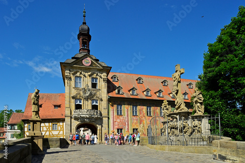 Das alte Rathaus in Bamberg