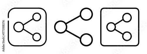 Network diagram connection node graph structure social media link data flow chart concept design