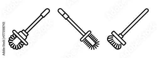 Find toilet cleaning brushes for bathroom hygiene and sanitation supplies for home cleanliness routine