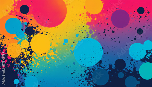 vibrant abstract background...