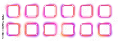 border, frame, square, neon, glow, light, blue, background, vector, led, abstract, shape, line, effect, rectangle, green, tech, black, dark, three-dimensional, gradient, electric, modern, laser, digit