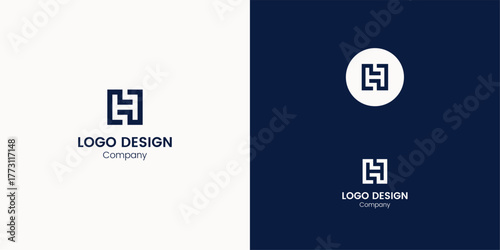 Modern Abstract Colorful Logo Design Concept for Branding