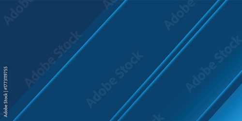 abstrack oblique geometric line backgroud in formal style, blue colors with white space in the middl