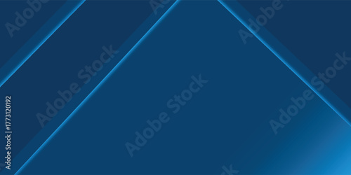 abstrack oblique geometric line backgroud in formal style, blue colors with white space in the middl