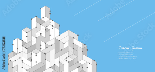 幾何学 抽象 建築 テクノロジー ビジネス 背景