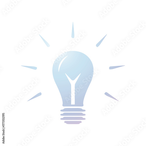 Bulb icon design template