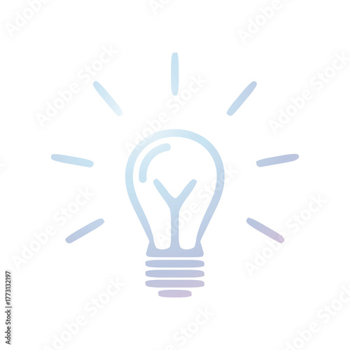 Bulb icon design template