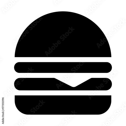 burger solid icon