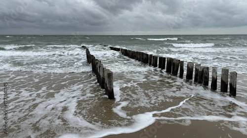 Wallpaper Mural Rough Sea Torontodigital.ca