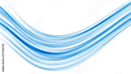 Abstract blue wave illustration for modern design projects and creative visual presentation needs