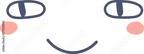 Smiling Face with Simple Features