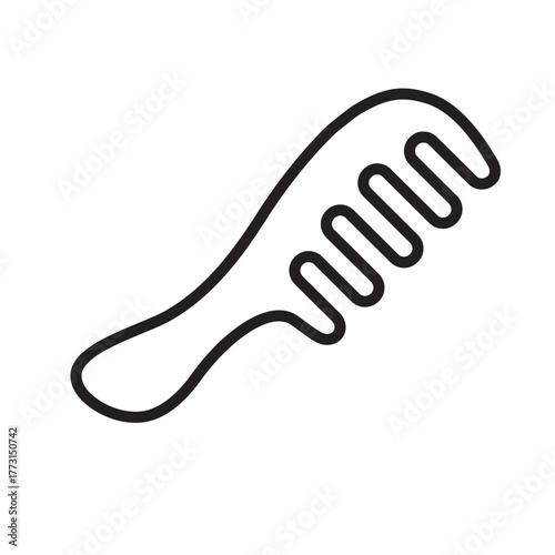 comb icon vector design template