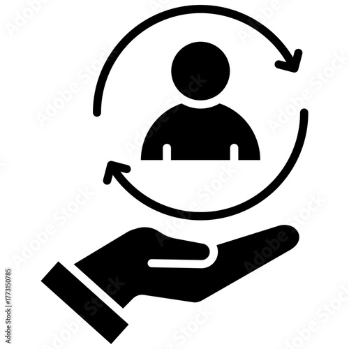 Customer Retention Icon