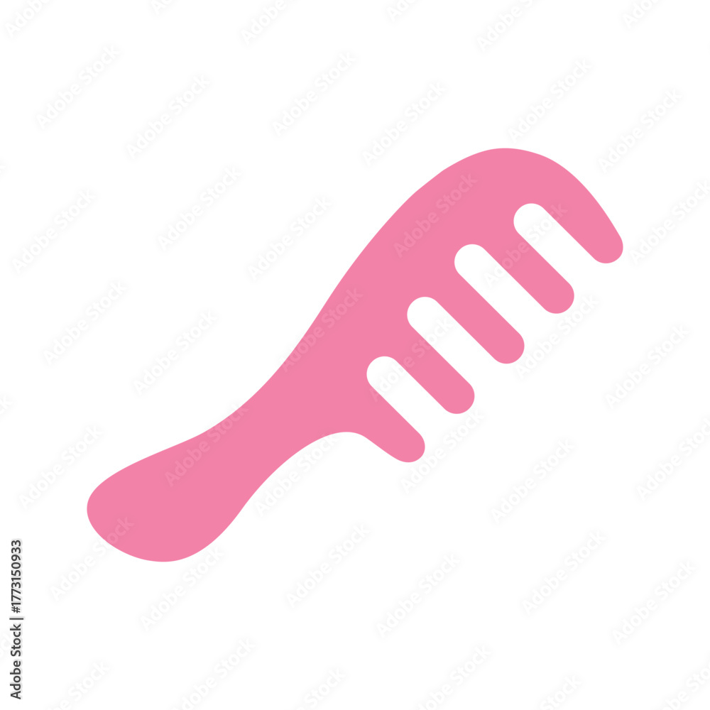 Obraz premium comb icon vector design template