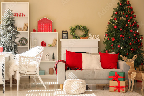 Cozy sofa, chair and Christ...