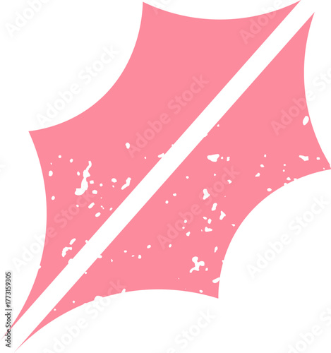 Christmas Holly Leaf Silhouette