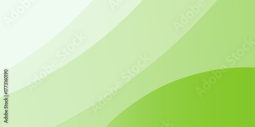 Minimal green geometric background. Dynamic shapes composition. Modern concept for graphic design, background, poster, Vector illustration