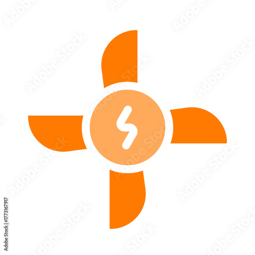 ev cooler orange icon