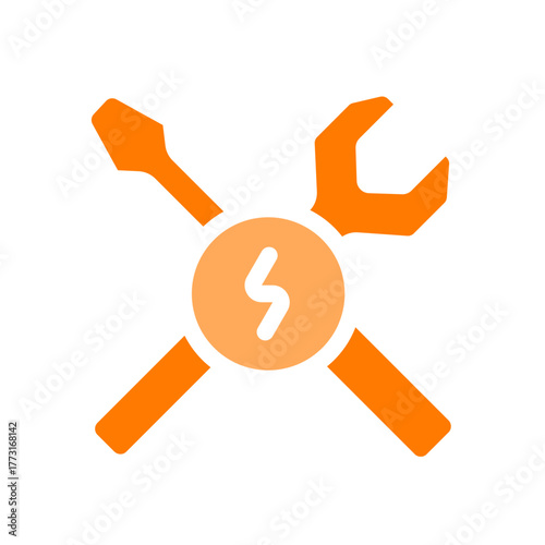 services orange icon