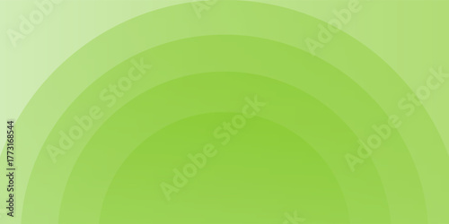 Minimal green geometric background. Dynamic shapes composition. Modern concept for graphic design, background, poster