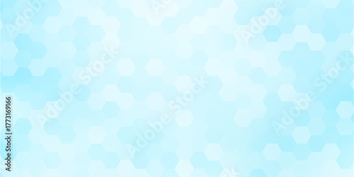 Abstract medical background with hexagons shape pattern. Concepts and ideas for healthcare technology, innovation medicine, health, science and research