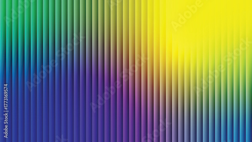 Vibrant gradient background with vertical lines creating a visually appealing pattern design