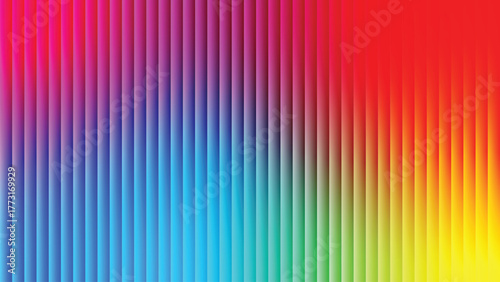 Colorful background with vertical lines creating a visually appealing and contemporary design