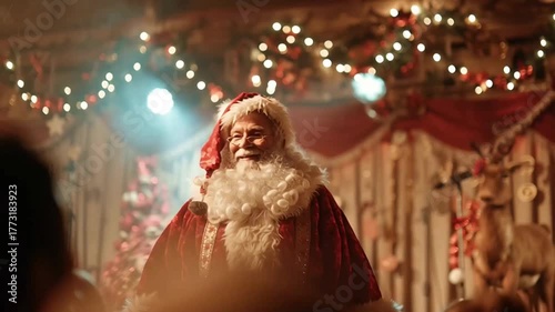 Christmas 3D Animation Pack – Santa Claus, Reindeer, Snowy Village, Gifts and Magical Holiday Backgrounds with Festive Lights and Cinematic Atmosphere, video Christmas, Christmas video, wallpaper