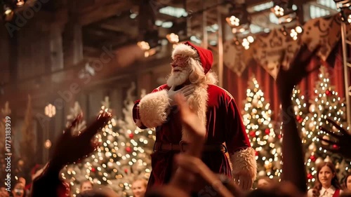 Christmas 3D Animation Pack – Santa Claus, Reindeer, Snowy Village, Gifts and Magical Holiday Backgrounds with Festive Lights and Cinematic Atmosphere, video Christmas, Christmas video, wallpaper