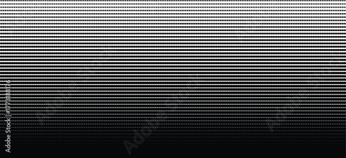 Black and White Horizontal Line Moire Gradient Abstract Background