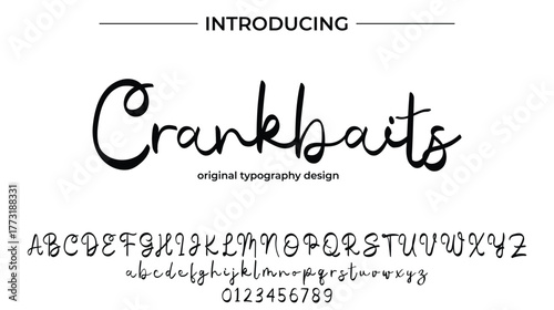 Crankbaits - Elegant Script Font for Smooth Handwritten Design and Creative Typography