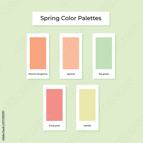 Refreshing Spring Color Palettes for Graphic Design Inspiration