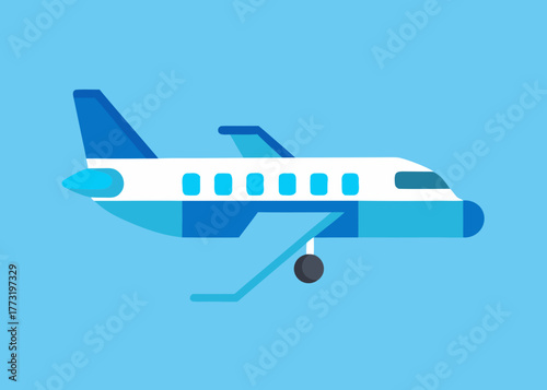 airplane flying in the sky